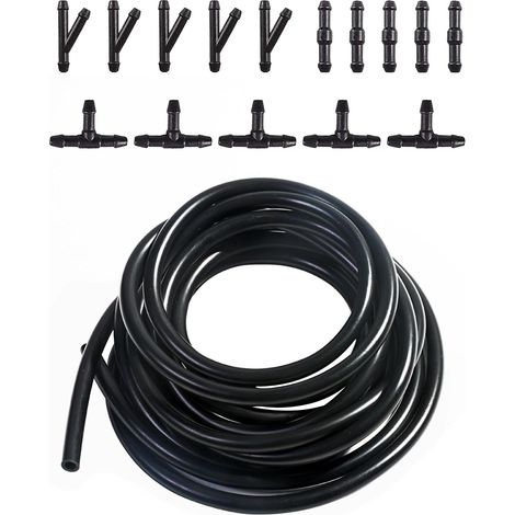 Windscreen Wiper Hose Kit for Car Windscreen Hose with 15 Fittings, for Most Vehicles (1/5)