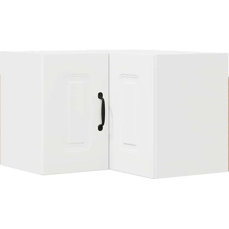 Meuble mural de cuisine，Armoire de cuisine Blanc 57 x 57 x 40 cm Bois d'ingénierie CFW84738 (1/5)