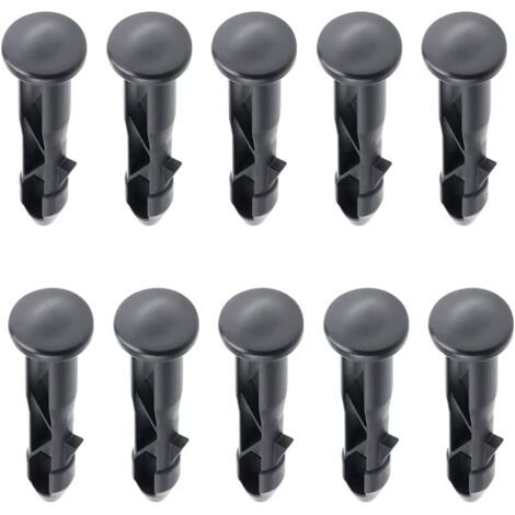BUNTHAUS 67 x 31 mm, 10 Stück Scharnierstifte für Mülltonnendeckel (1/5)