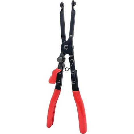 Pince à collier avec verrouillage – Acier au carbone antirouille – Poignée PVC antidérapante pour colliers de serrage et tuyaux d'échappement (1/4)