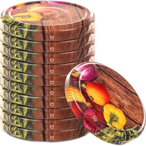 KADAX Verschlüsse für Einmachgläser Deckel Cap Fi66 Verschlüsse für Einmachgläser Konserven 10x (1/5)