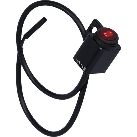 Lenkerschalter Nebelscheinwerfer Ein/Aus-Taste für Motorrad/Quad mit 10-mm-Befestigungsloch, linke Seite (1/5)