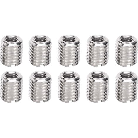 Jeu de 10 écrous réparation filetage, inserts filetés M6/M10 avec (1/5)
