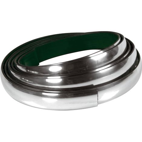Profilo adesivo cromato - 25 m - 39 mm