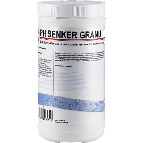 Chemoform pH Minus Granulat 1,5 kg schnell löslich zum Senken des pH Wertes (1/4)