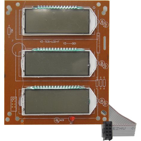 DISPLAY SINGOLO A TRE QUADRANTI per bilico kg. 300