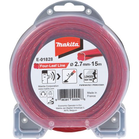 MAKITA E-01828 HILO DE NYLON HELICOIDAL 2,7 MM (15 M)