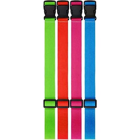 Lot de 4 pinces à serviettes plage, élastiques pour chaises et (1/5)