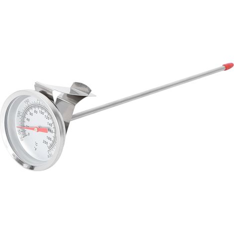 Thermomètre de Barbecue Acier Inoxydable Accessoire de Grill (1/5)