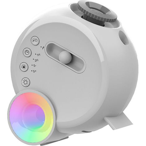 Projecteur d'étoiles focale réglable lumière relaxantes bruit blanc enceinte Bluetooth lampe nuit chambre ABS 1014g (1/4)