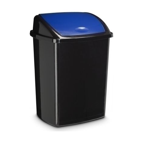 PAPELERA PLASTICO CEP BASC. AZUL 50L