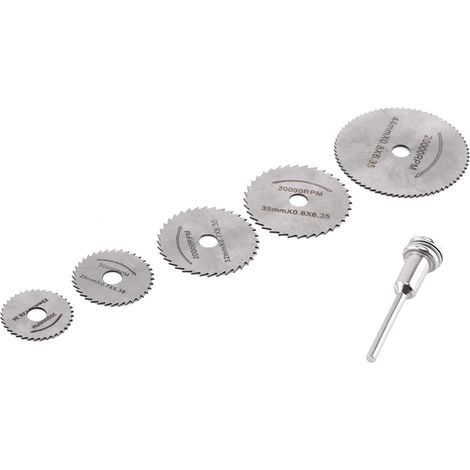 Mini HSS Rotary Tool Saw Blades For Metal Cutter Power Set Wood Cutting