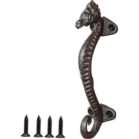 Compatible avec les poignées rustiques en forme d'hippocampe de (1/5)