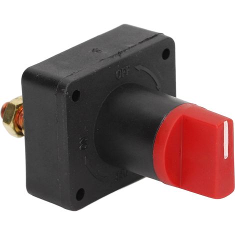 Batterietrennschalter, ABS-isoliertes Gehäuse, kupferbeschichteter Innenbolzen, 300-A-Hochstrom-Hauptbatterieisolator (1/5)