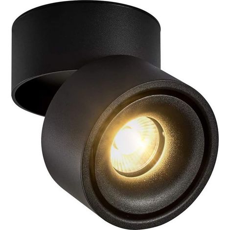 Spot en Saillie Orientable 7W LED Spots de Plafond Plafonnier Aangle Réglable Applique de Plafond Lampe COB, Rotative à 360 ° (Blanc Chaud 3000k)-Fei Yu (1/5)