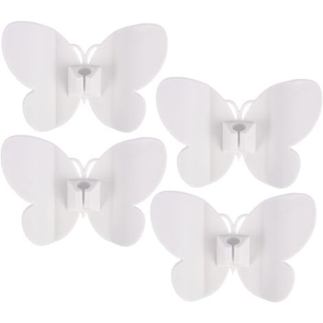 4 Pièces Ensemble de winders pour corde appareils organisateur de cable enrouleur de cordon d'appareil de cuisine accessoires électroménagers Plastique blanche (1/5)