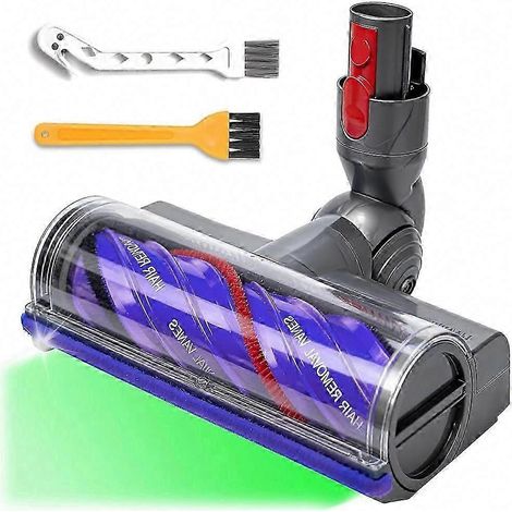 Tête de brosse rotative anti-emmêlement améliorée pour accessoires d'aspirateur V7 V8 V10 V11 V15 - Brosse de sol à dégagement rapide (1/5)