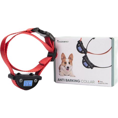 Collar Antiladridos para Perros con Sonido y Vibración Impermeable Recargable Glückpet
