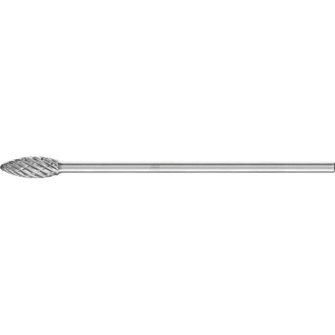 PFERD TOOLS Hartmetall Hochleistungsfrässtift STEEL Flamme B Ø 12x30mm Schaft-Ø 6x150mm für Stahl (1/2)
