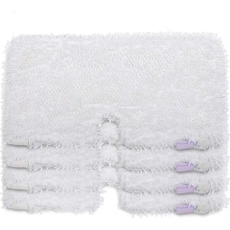 4 almohadillas de microfibra de repuesto para mopa de vapor Shark S3550