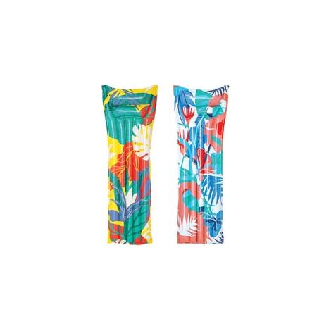 MATERASSINO GONFIABILE AIR MAT MULTICOLOR cm.183x69 peso Kg.0,700 (art.44033) BESTWAY