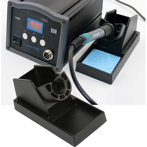 Support et station de soudage en alliage d'aluminium noir offrant une excellente dissipation de la chaleur (1/5)