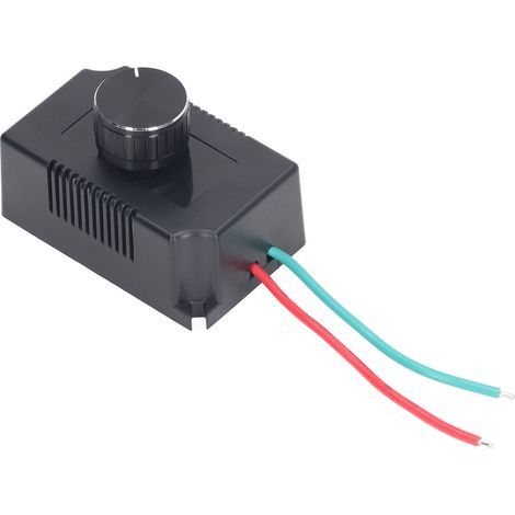 Drehzahlregler für Motor, Wechselstrom 220 V, stufenlos, mit Schalter für Pumpen und Schleifmaschinen bis 3000 W (1/5)