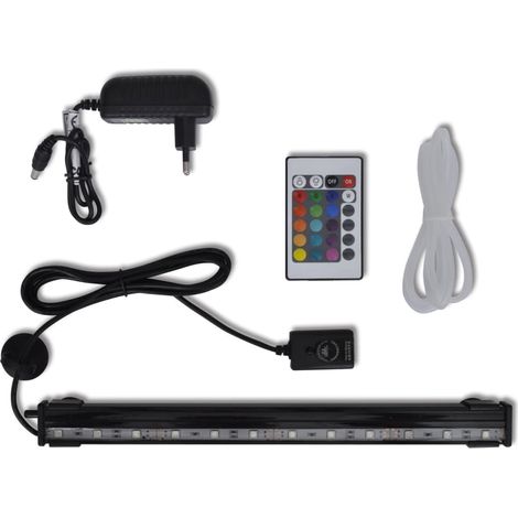 FIMEI Lampe LED RVB de bulles submersible d'aquarium 32 cm (1/5)