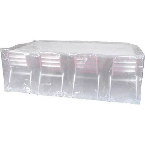 Housse 90g pour Table Rectangulaire 220x120xH70 cm - Protection Légère et Durable - Idéale pour Événements - D-Work
