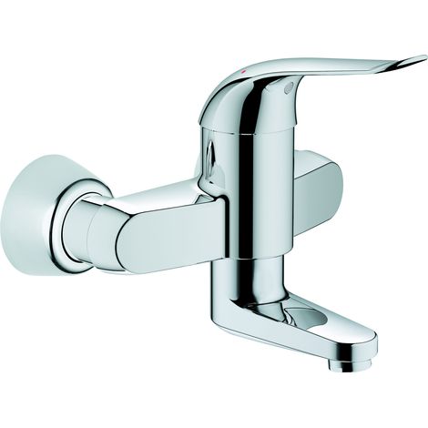 Grohe Euroeco Special Mitigeur monocommandé pour lavabo, montage (1/2)