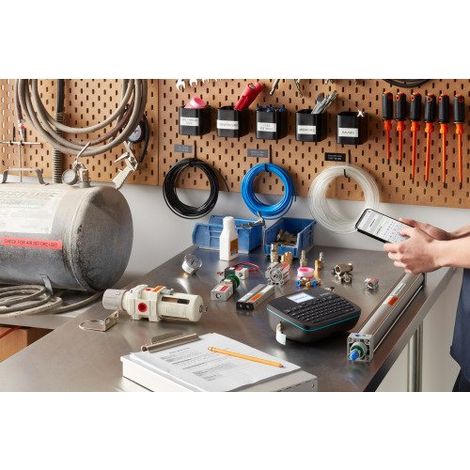 Étiqueteuse de bureau Dymo Label Manager 640CB - Kit avec mallette et rubans