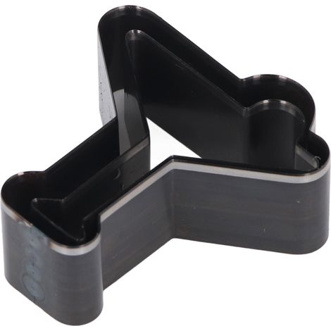 Lot de 2 emporte-pièce cuir forme verre à cocktail en acier allié outil de découpe artisanat (1/5)