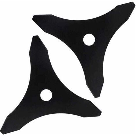 Ahlsen Universal Brush Cutter Blade - 3 Teeth - For Fresh Green Under Growth and Mowing - Compatible with Stihl, Husqvarna, Mitox, Echo, Kawasaki and Other Machines (1/4)