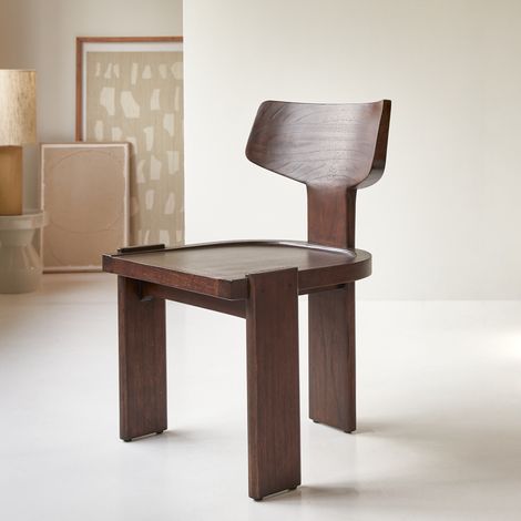 Chaise en bois de mindi Iko (1/5)