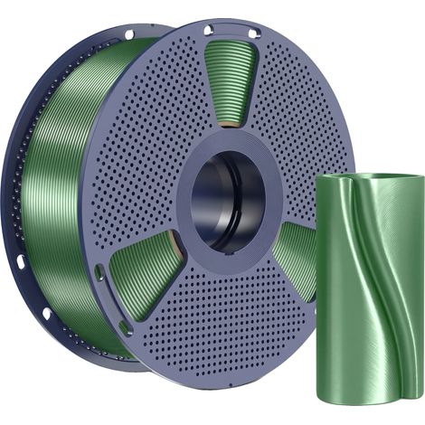 Filamento per stampa 3D, diametro 1,75 mm, materiale ecologico, 1 kg, bronzo (1/2)
