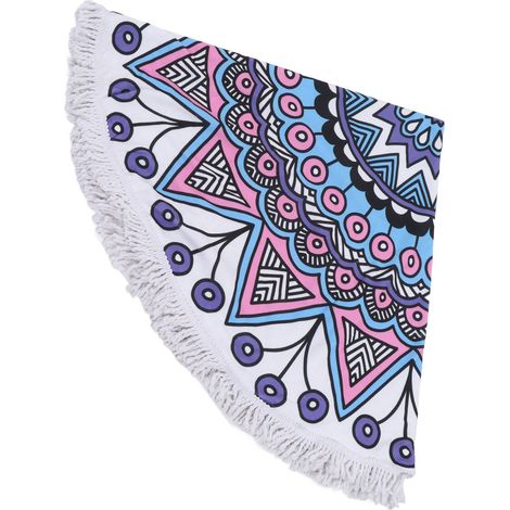 Geometrisches Strandtuchset aus Mikrofaser, Serie B (1/5)