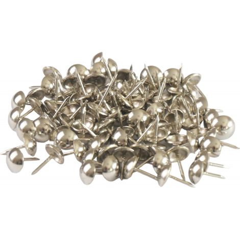 Clous tapissier rond en ø 11 mm Coloris - Chrome