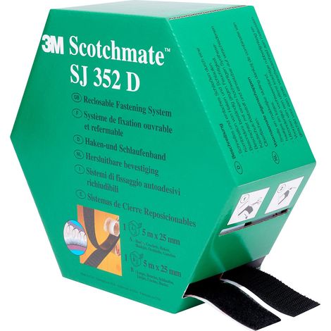 nastro di gomma Dual Lock 3M SJ352D (1/4)