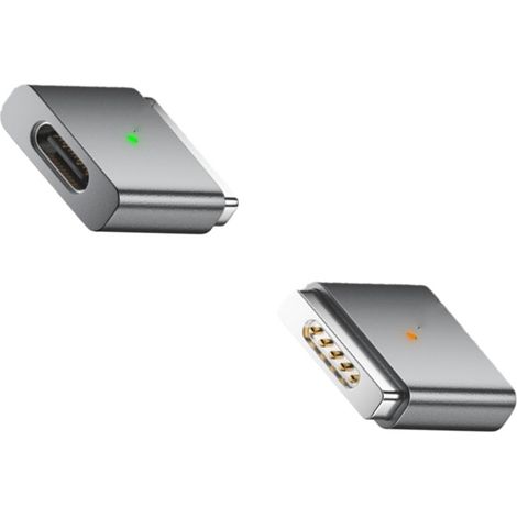Adaptateur USB-C vers MagSafe 2 100W - Chargez votre MacBook sans effort (1/3)