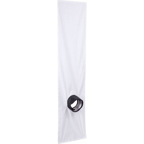 Joint d’étanchéité pour climatiseur mobile avec tuyau d’évacuation rallongé cousu intégralement – 100 × 210 cm, fermeture éclair, optimise le refroidissement et réduit la consommation énergétique (1/5)