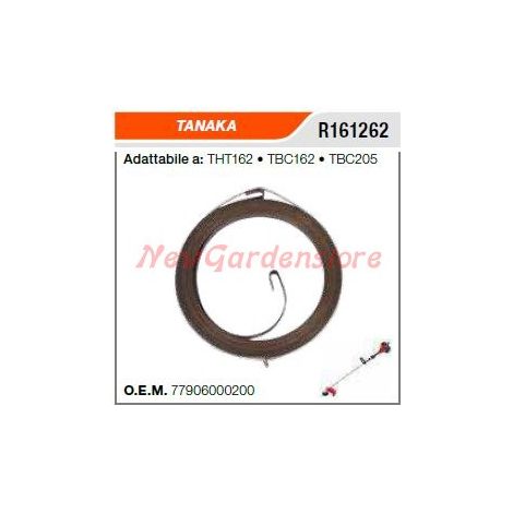 Muelle de arranque TANAKA para desbrozadora THT162 TBC162 R161262