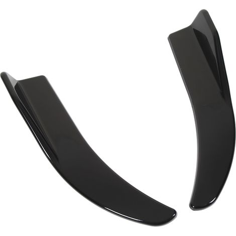 Aileron arrière en 2 parties, 41,5 cm, réduit la résistance au vent, aileron arrière universel pour voiture, noir brillant. (1/5)