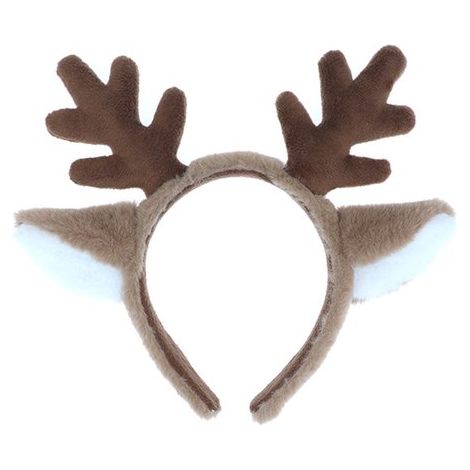 Accessoires de Noël pour cheveux : serre-tête avec bois de renne, bois de renne avec oreilles d'animaux, jolies oreilles de cerf, coiffe, accessoires (1/4)