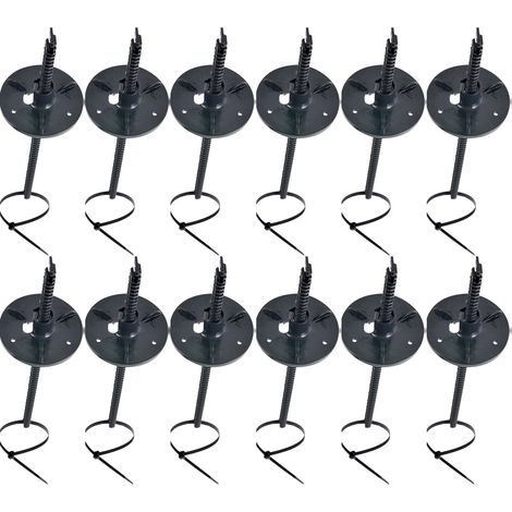12 Suspentes de canalisation pour tube PVC Ø100mm à Ø125mm - Nicoll (1/2)