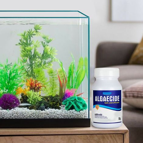 Algenhemmender Wasserklärer für Süßwasseraquarien, umweltfreundlicher Wasserreiniger für Fischteiche (1/5)