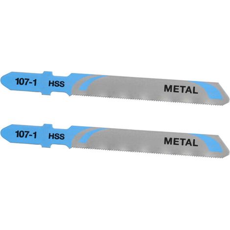 Lame 76x0.7 mm, per seghetto alternativo, per metallo, 2 pezzi (1/2)