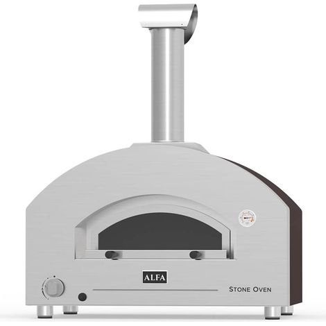 Forno per Pizza da Esterno a Gas Legna Ibrido Stone Oven Alfa Forni (1/5)