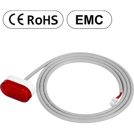 Geeignet für die hinteren Schutzblech- und Bremslichter der Elektroroller Ninebot F20/F30/F40 und F25. (1/4)