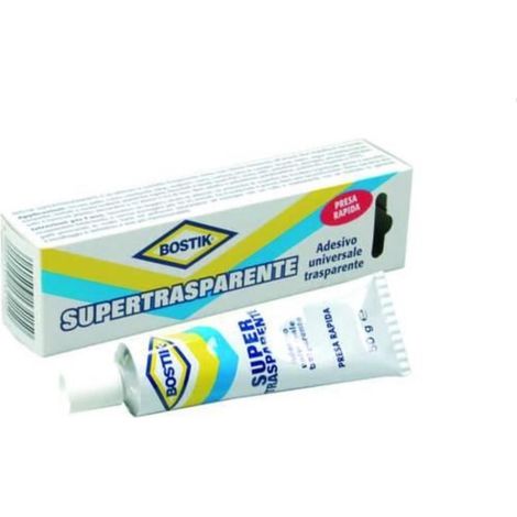 Bostik Colla Super Trasparente Per Pelle Cuoio Legno 125 Ml -6 pz - 95495 (1/2)
