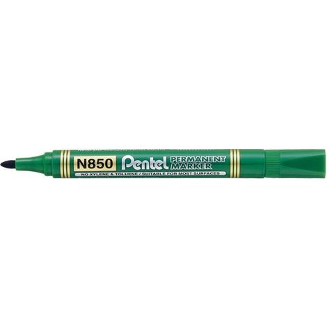 Pentel N850 marqueur indélébile Vert 12 pièce(s)